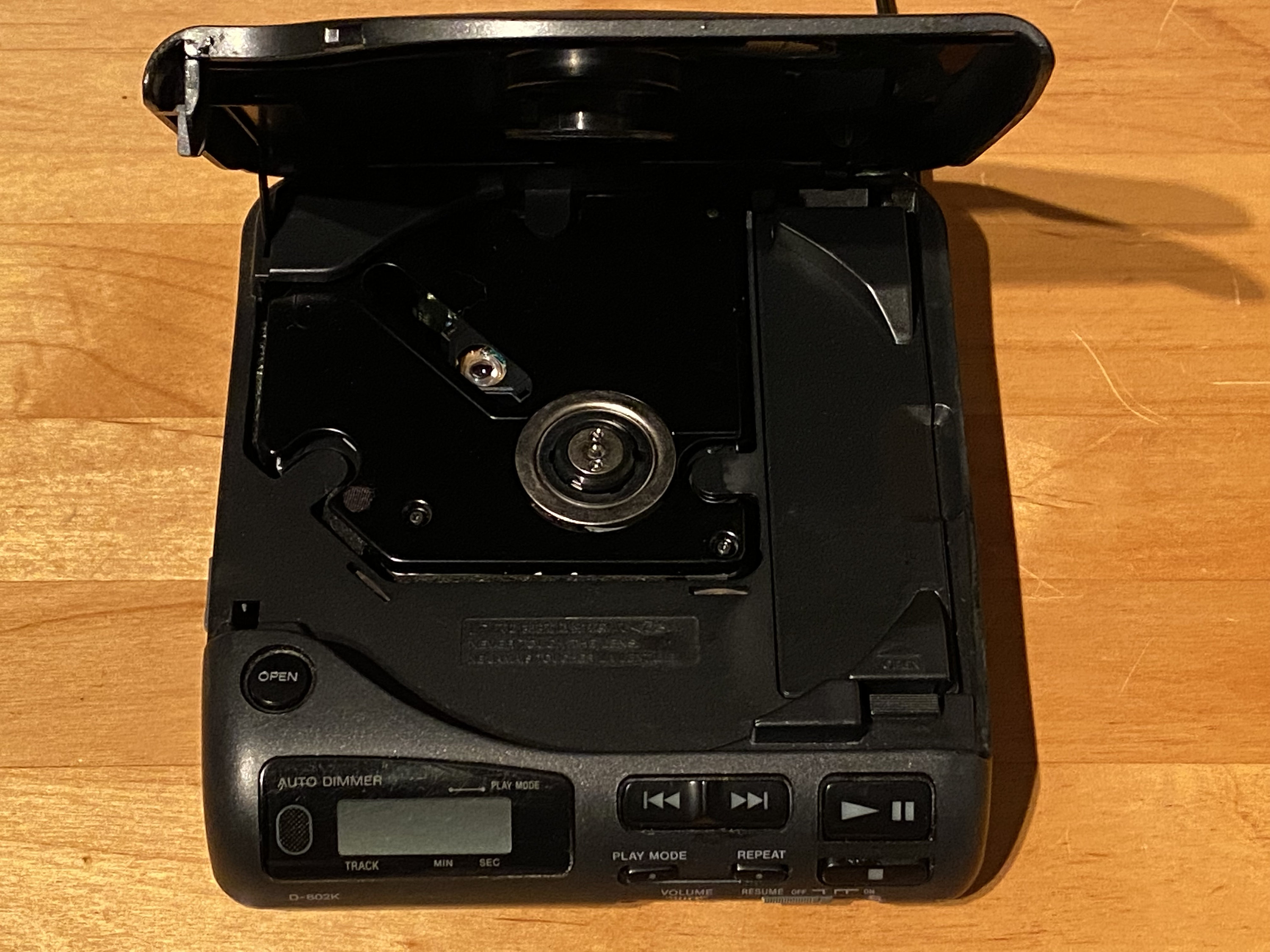 ジャンク扱い SONY Discman CD COMPACT PLAYER $_57.JPG?set_id=880000500F