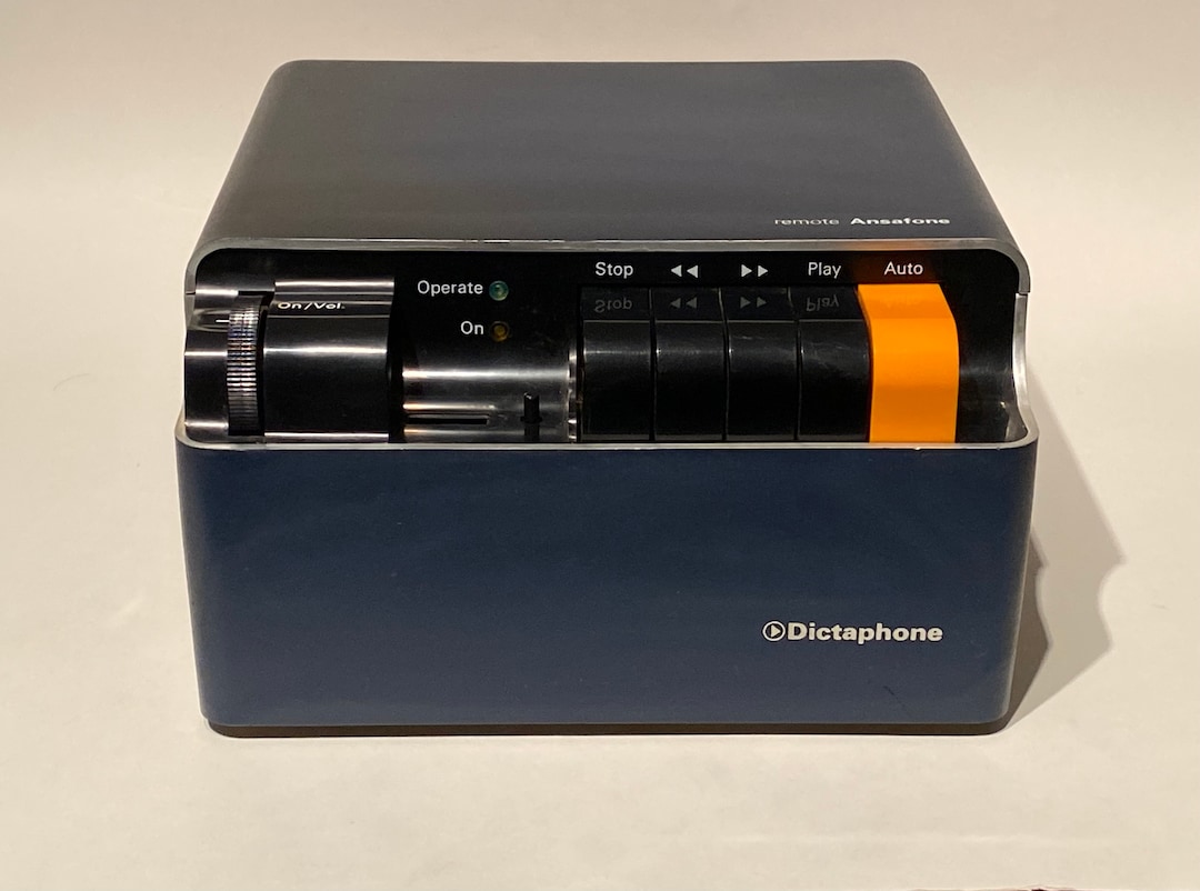 SALE ANSAFONE Cassette Deck Tape Recorder Answering Machine Etsy