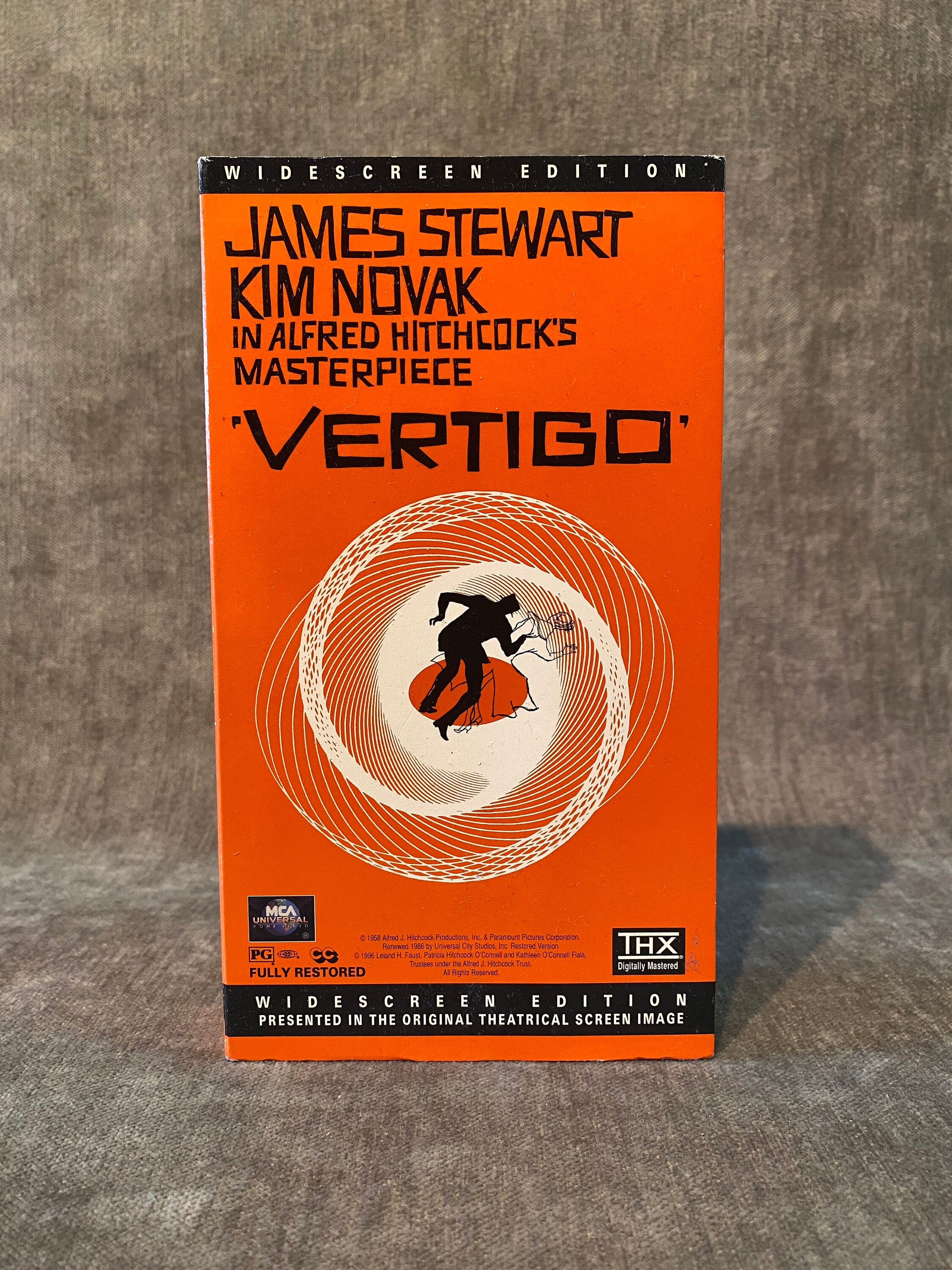 Sale ! 1958 THX VERTIGO Alfred Hitchcock's Deluxe Booklet