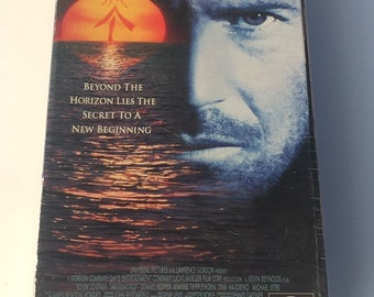 Sale ! Rare Cover 1990s WATERWORLD FACTORY Sealed Kevin Costner 1995 Movie Box Vhs Video Cassette Tape Boxed New Rare 90s Free Shipping