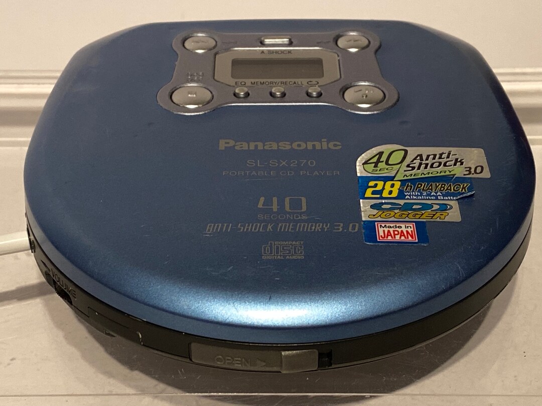 Sale Vintage PANASONIC Portable Compact Disc Player Discman