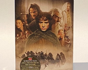 Sale ! New FACTORY SEALED Lord Of The Rings Fellowship Of The Ring 2001 Warner Home Video Lotr Movie Box Vhs Cassette Tape Free Ship Rare