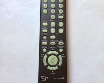 Sale ! Original SONY Remote Control RMT-V307 Sony Video Vcr Video Cassette Recorder Plus Trinitron TV Oem Tested Works Free Shipping