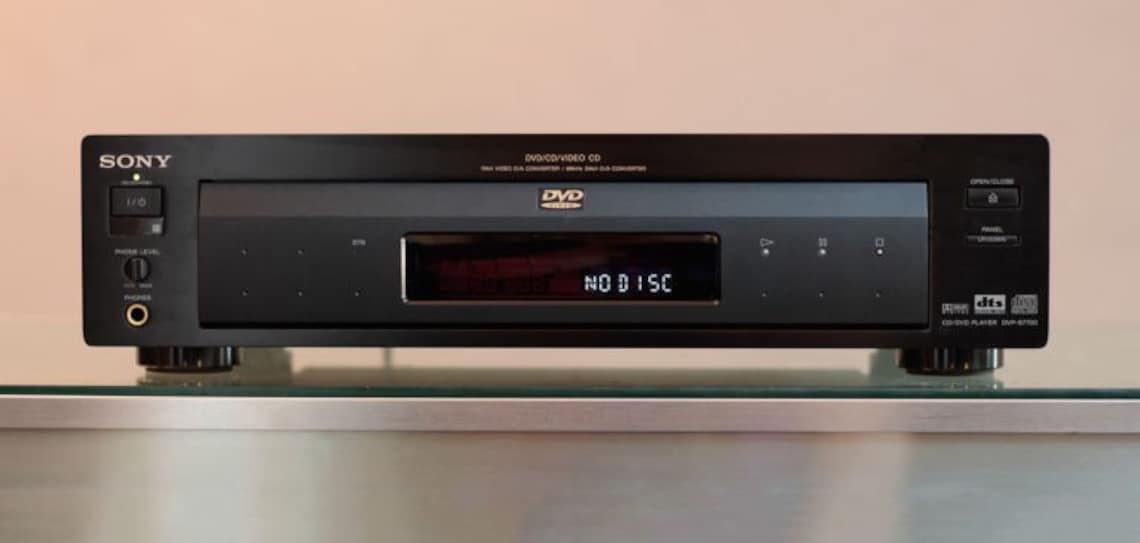 Sale SONY DVP7700 Dvd/cd Player Audio Reference Standard High Etsy