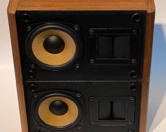 SALE 2 OPTIMUS PRO LX4 Loud Speaker Monitors Bookshelf Book Shelf Speakers for Amplifier Receiver Stereo Kevlar Vintage Hifi Audio Free Ship