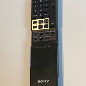 Sale ! SONY CRT Trinitron Remote Rm-757 Color Tv Television, Dvd, Vhs, Laserdisc 1990s Nintendo Video Games Gaming Analog Rare Free Ship Oem