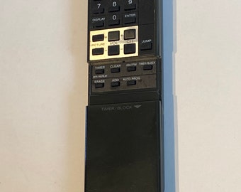 Sale ! SONY CRT Trinitron Remote Rm-757 Color Tv Television, Dvd, Vhs, Laserdisc 1990s Nintendo Video Games Gaming Analog Rare Free Ship Oem