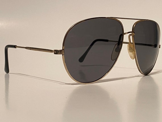 SALE ! Classic 1980s Aviator Sunglasses Shades Qu… - image 8