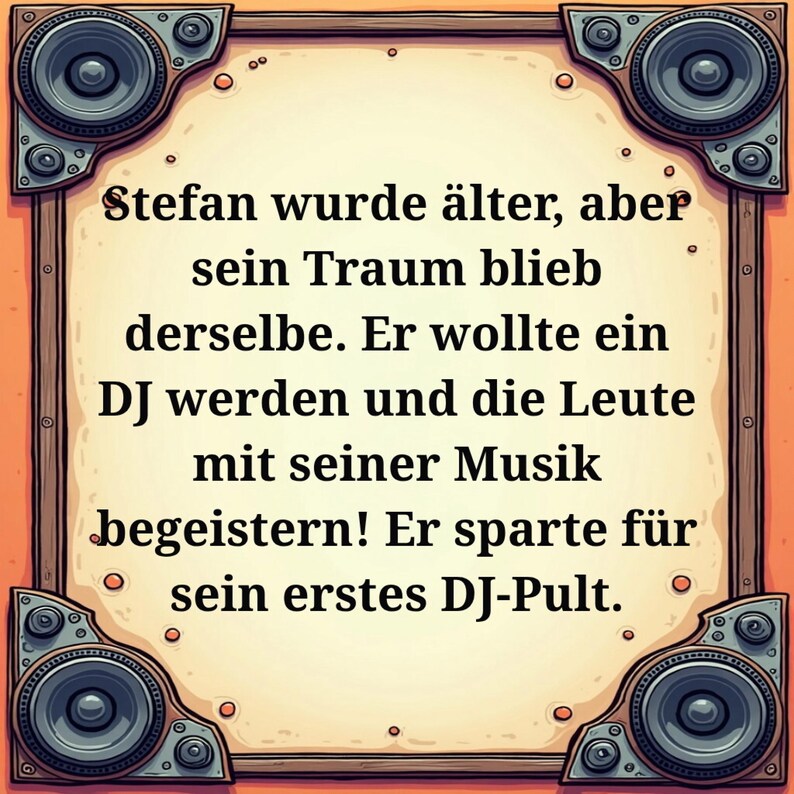 DJ Kinderbuch PDF | Klein Stefan – Vom Keyboard zum DJ Pult | Vorlesegeschichte über Musik für Kinder ab 4 | Sofort Download Bild 3