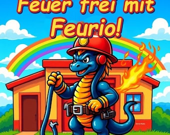 Feuer frei mit Feurio Kinderbuch PDF | Feuerwehr und Drachen Abenteuer | Vorlesegeschichte für Kinder