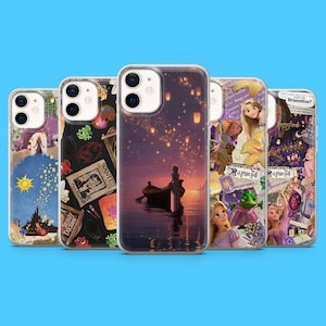 Rapunzel Handyhülle Tangle Princess für iPhone 17Pro, 17e, 16, 15, 14, 13, 12, 11, Samsung S26, S25, S24, A56, A16, Pixel 10a, 9Pro
