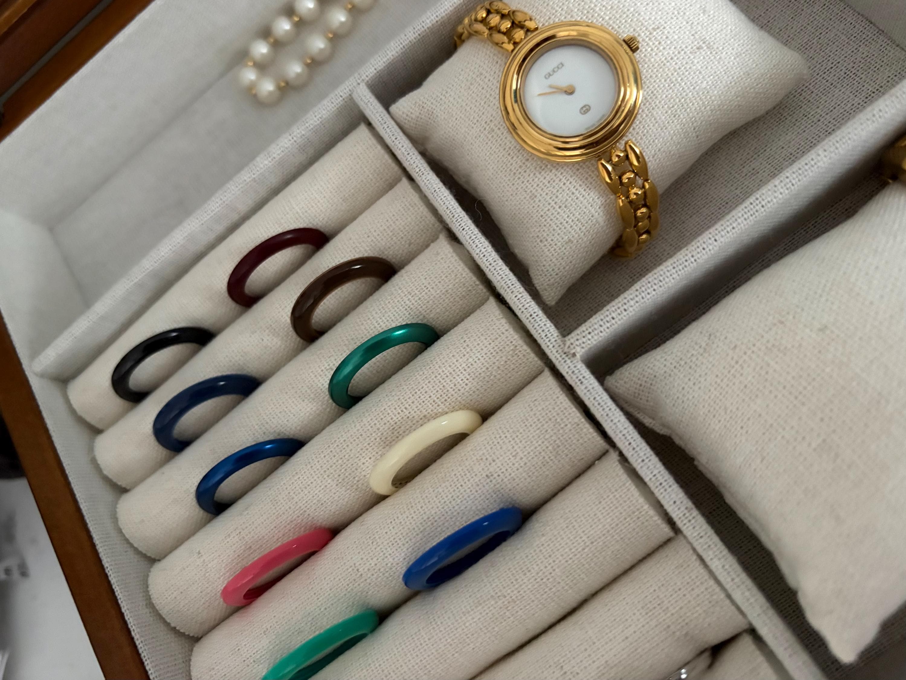 Gucci Bezel Watch Rings - Etsy