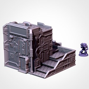Sci Fi City | 32/28mm Wargaming Scenery and Miniature Terrain Building 5