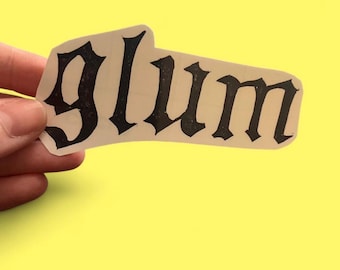 Handprinted Glum Hayley Williams Sticker