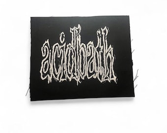 Acid Bath Band Patch