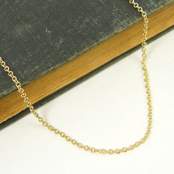 30 Inch Gold Chain Necklace |CH1-G30