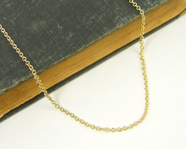 24 Inch Gold Chain Necklace CH1-G24 image 1