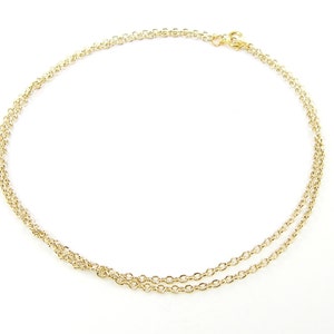 24 Inch Gold Chain Necklace CH1-G24 image 2