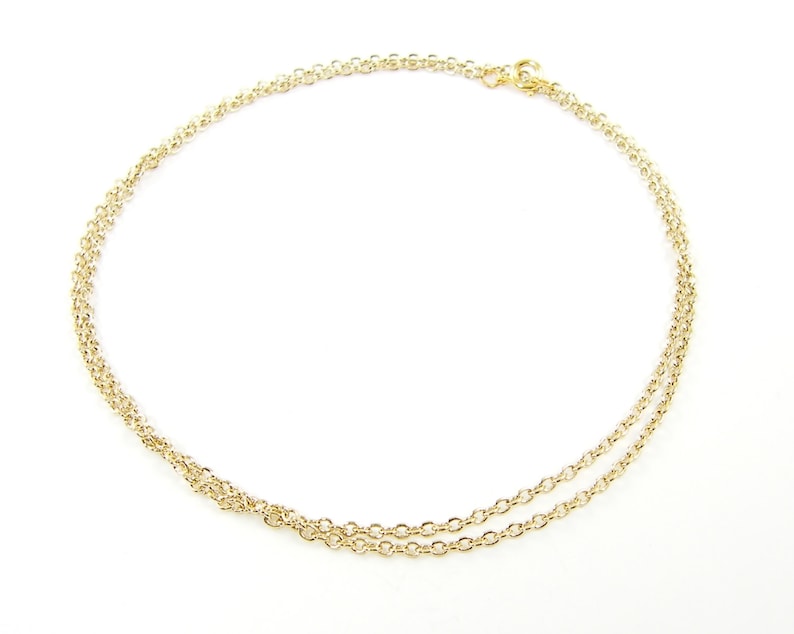 24 Inch Gold Chain Necklace CH1-G24 image 2