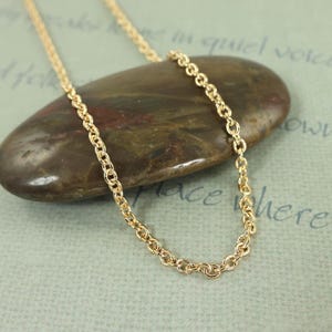 36 Inch Gold Chain Necklace Long Gold Chain |CH1-G36
