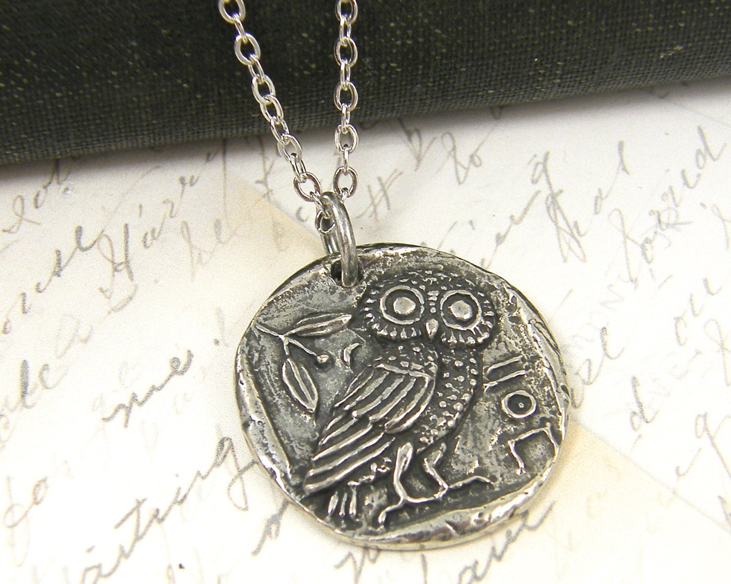 Owl Necklace Slver Owl Brd Pendant Necklace Jewelry Gft | Etsy