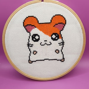 Hamtaro Cross Stitch