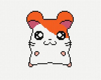 Hamtaro Cross Stitch Pattern PDF