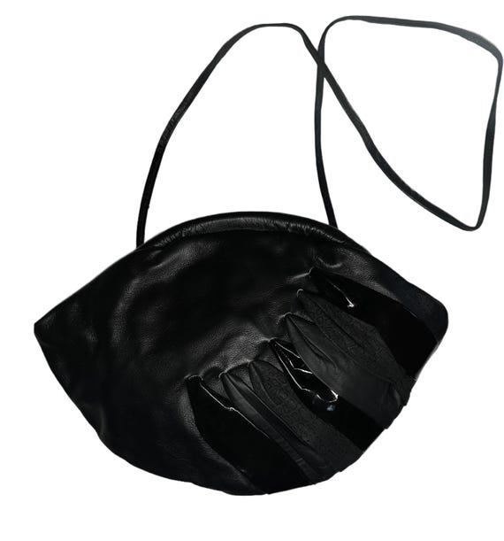Vintage 1980s Italian Genuine Leather Shoulder Bag — DeLane Handbag Fashion