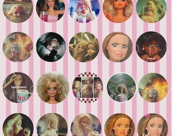 Crash Out Dolls/ Meme divertenti sulle bambole/ Cartoncino Freshie (Download digitale)