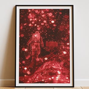 Project Hail Mary Astrophage Print, Cinematic Wall Art, Rocky Ryland Grace Science Fiction Decor, Andy Weir Science Fiction Gift Space Print