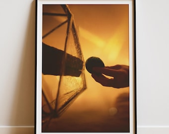 Póster de Project Hail Mary Rocky Grace, arte mural cinematográfico, lámina con escena de película de ciencia ficción, regalo para fans de Project Hail Mary, decoración de pared de alta calidad.