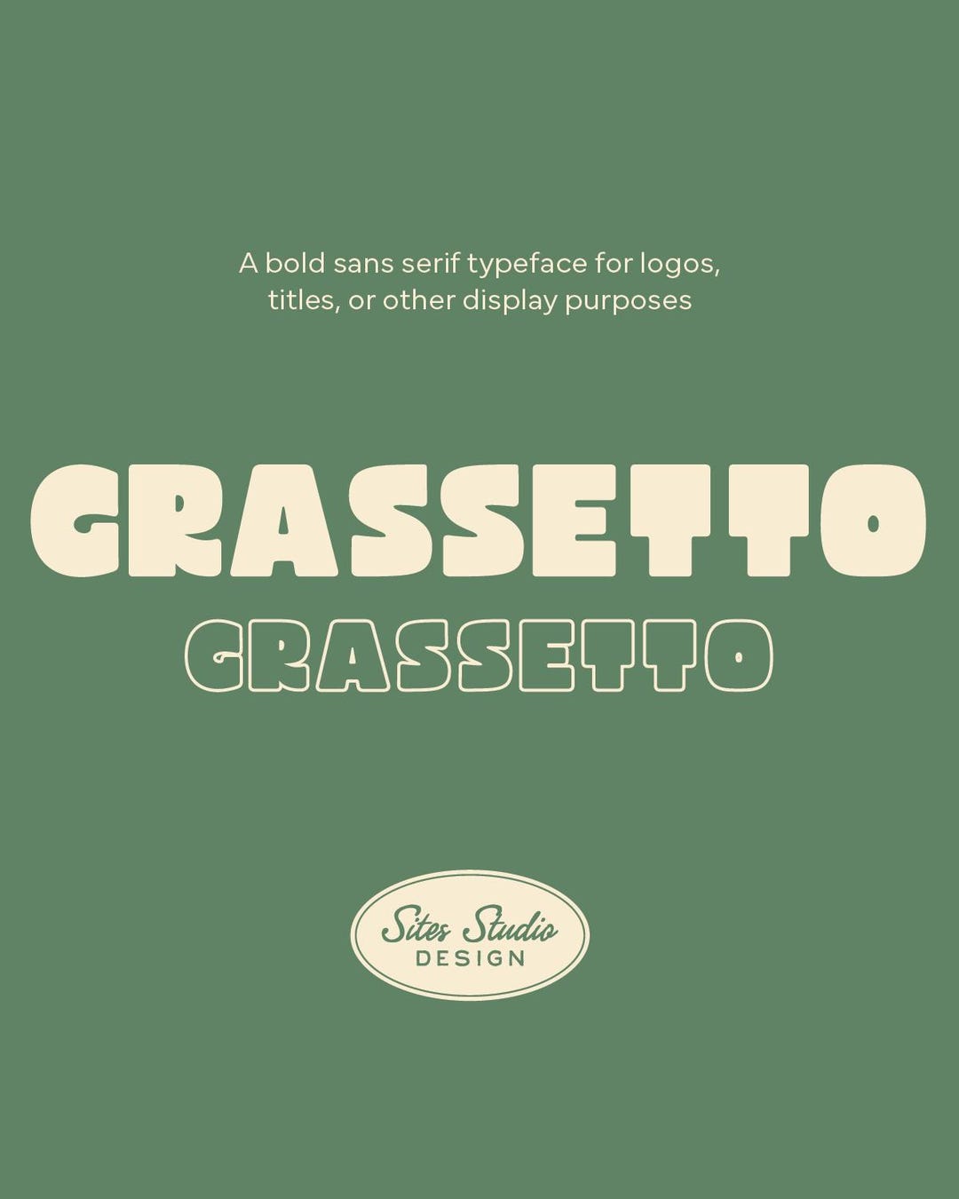 Arezzo Rounded Bold Grassetto – Bold Rounded Display Typeface | Playful Modern Font for ...