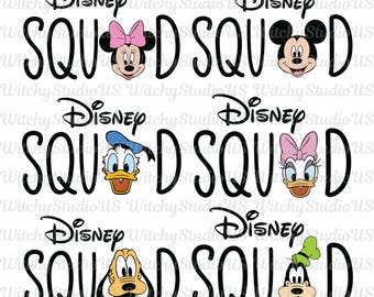 Pacote Disney Mickey Squad PNG, Mickey e Amigos PNG, Férias em Família 2026, Modo Férias, Reino Mágico