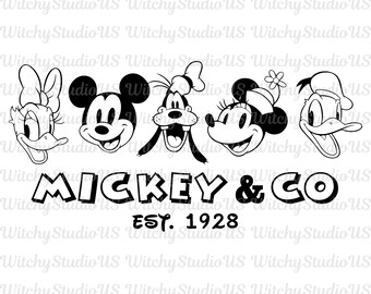 Mickey e sua turma em SVG e PNG, Mickey & Companhia, Férias em Família em SVG e PNG, Viagem em Família em PNG, Modo Férias em PNG, Reino Mágico, Download Digital