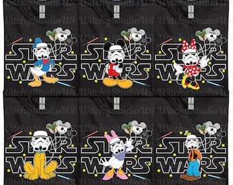 Disney Star Wars Férias PNG, Viagem Star Wars PNG, Camiseta combinando para família Disney Star Wars, Camiseta combinando Galaxy Squad PNG, Pacote Galaxy War PNG