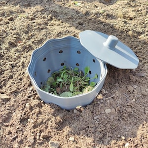 Drop Root Mini Vermicomposter – Modulaire In-Ground Wormcomposter voor Moestuinbakkenen stadstuinen - GFT afval verwerken