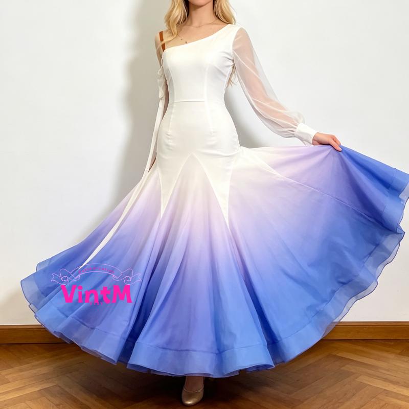 blue dress waltz A Springtime Waltz Dress, Light Blue – Chic Soul main image 1