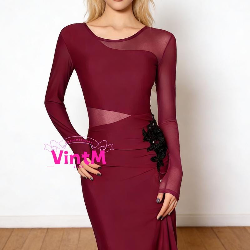 Latin Rhythm Dance Dress] - Etsy UK