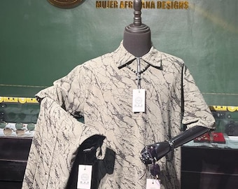 Veined Casual Shirt and Trousers Set – M.A.D Designs Luxury Fashion