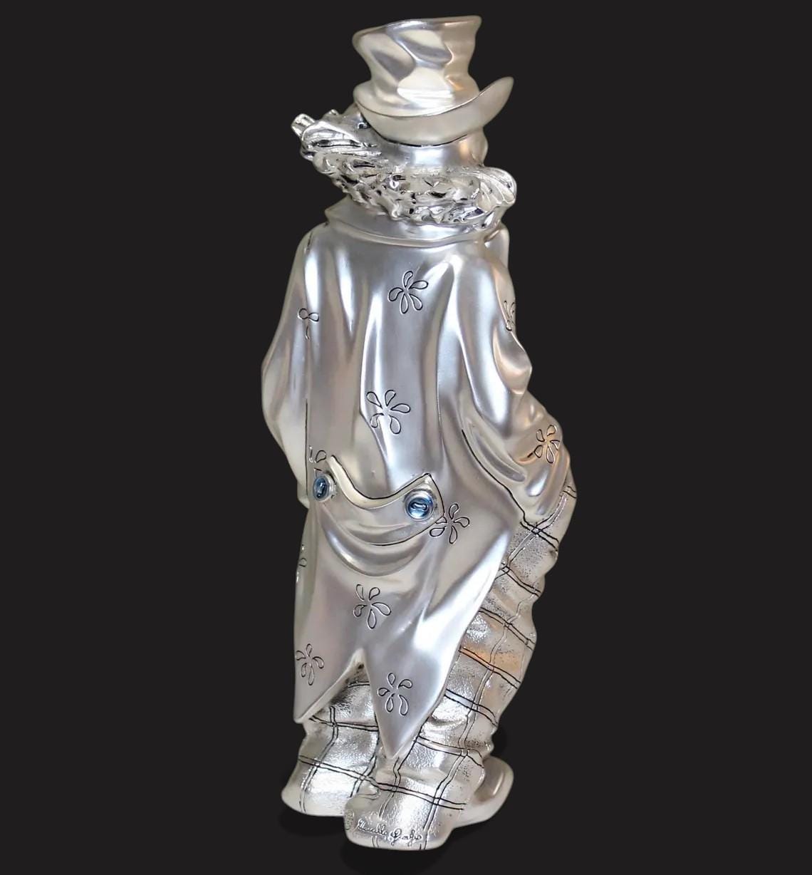 Marcello Giorgio Clown Figurine: Sterling Silver Laminate - Etsy