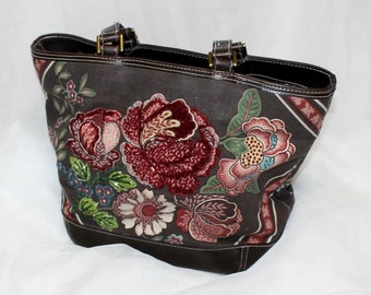 Sweet Vintage Liz Claiborne Embellished Floral Bag