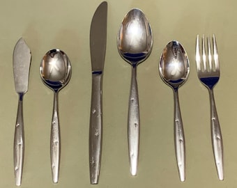 Vintage 3 Star Pattern Stainless Flatware Replacement Pieces