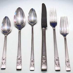 Vintage Oneida Community Coronation Silver Plate Flatware Replacement Pieces