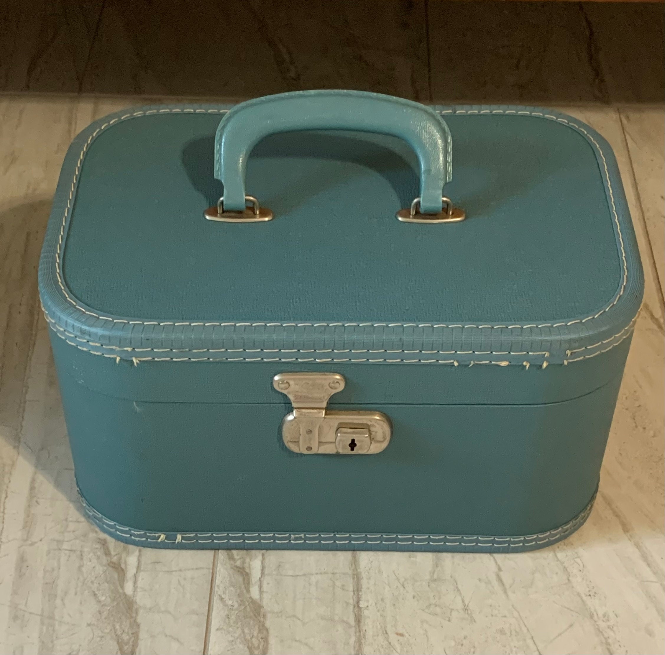 Sublime travel bag beauty case Vanity case vintage Céline Brown