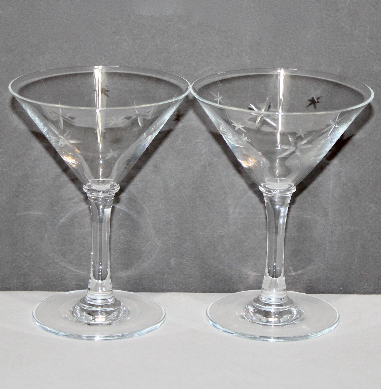 Vintage Pair of Sasaki Star Liquor Glasses - Etsy
