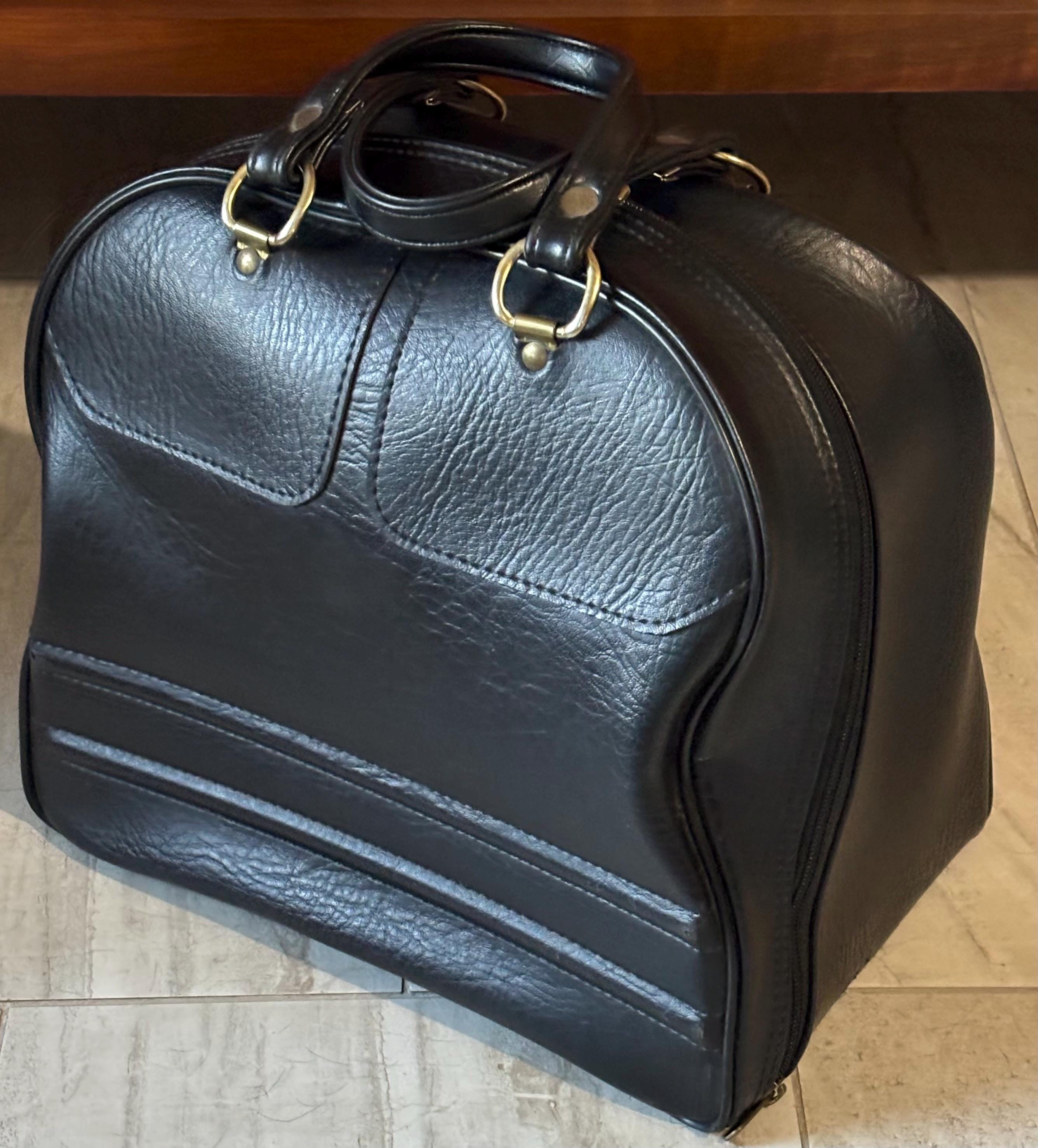 ★EMS★ VINTAGE BOWLING BAGBLACK Vintage Black Bowling Bag - Etsy