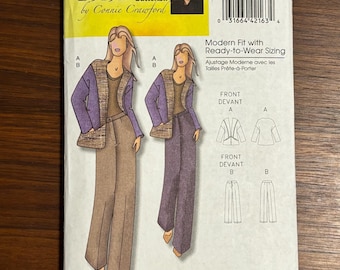 Vintage Butterick Pattern B5192 - Connie Crawford - Plus Size XXL-6X (UNCUT)