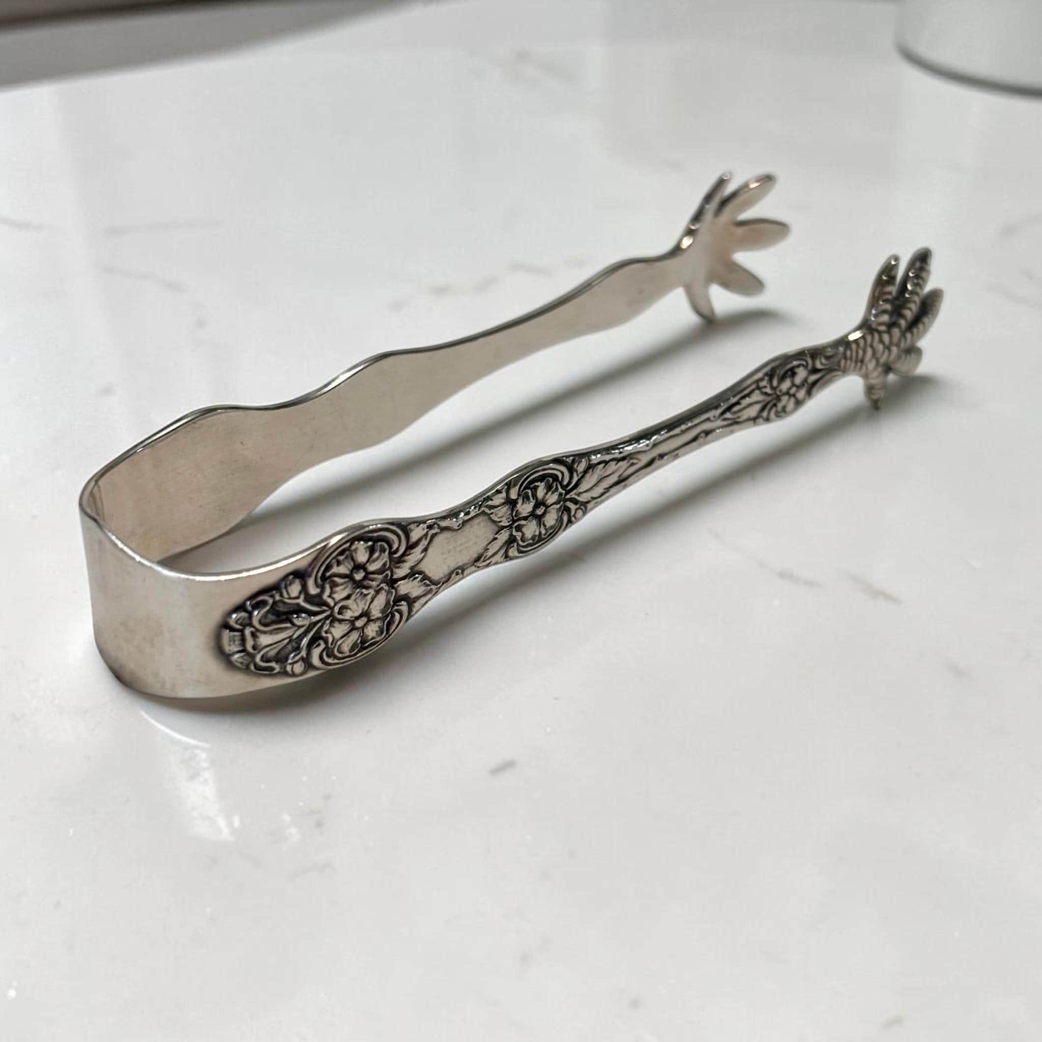 Antique Serving Tongs - Etsy