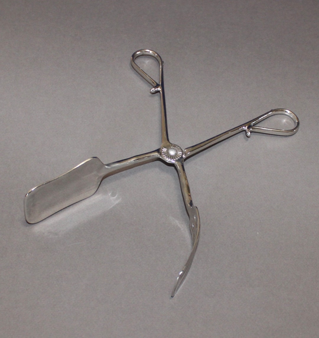 Vintage Pastry Tongs Serving Tongs Etsy