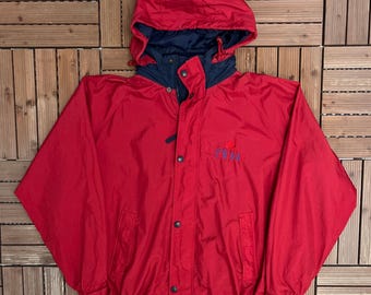 90s BANFF　マウンテンパーカー　バンフ　ヴィンテージ　カナダ　ナイロン Vintage 90s Banff Lake Louise Jasper Canada Jacket Double Pocket